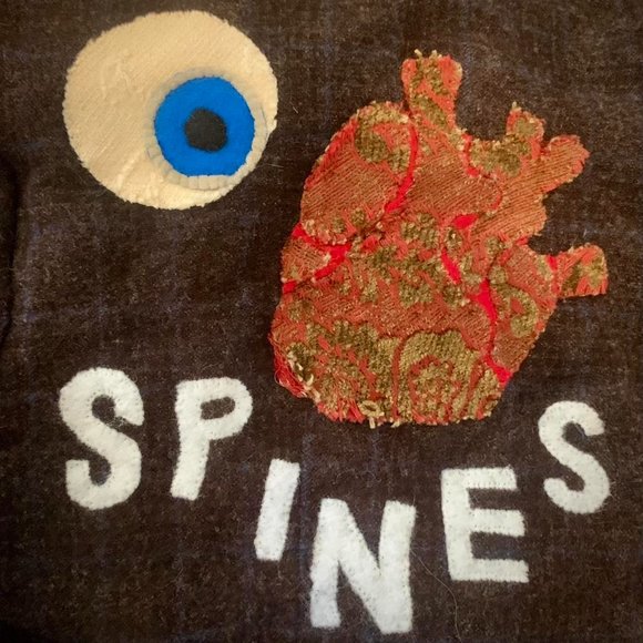 Brown Eye Heart Spines Jacket/Blazer - Picture 5 of 8